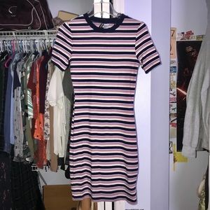 Striped BodyCon Dress